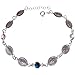 Vierge du bracelet miraculeux droit d'argent 925m Unisexe 19.5 cm. Couleur des zirconies