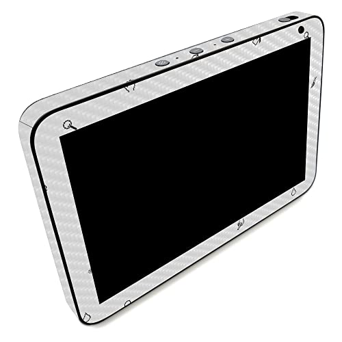 Image of MightySkins Carbon Fiber Skin Compatible with Amazon Echo Show 8 (Gen 2) - Pixel Pattern | Protective, Durable Textured Carbon Fiber Finish | Easy to Apply | Made in The USA