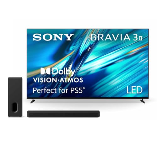 Image of Sony BRAVIA 3 II 100-Inch 4K Ultra HD LED Smart TV (K-100XR30M2) with BRAVIA Theater Bar 7 9-Speaker Soundbar and Included BRAVIA Theater Sub 7 Wireless Subwoofer (HT-AP710) Bundle