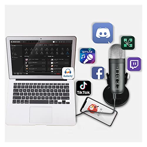 Microphone USB pour ordinateur et PC portable idéal pour le podcasting - 6