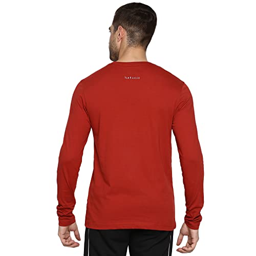 Image of Van Heusen Men's Cotton Regular Fit T-Shirt