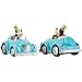 Disney Junior: 3 Pack Pull-Back Toy Vehicles - Donald, Goofy & Pluto - 3.75