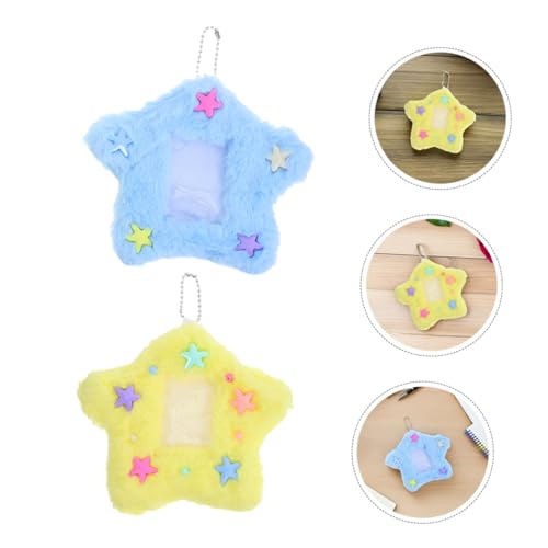 Fundas de felpa para tarjetas de identificación en forma de estrella con inserto 7