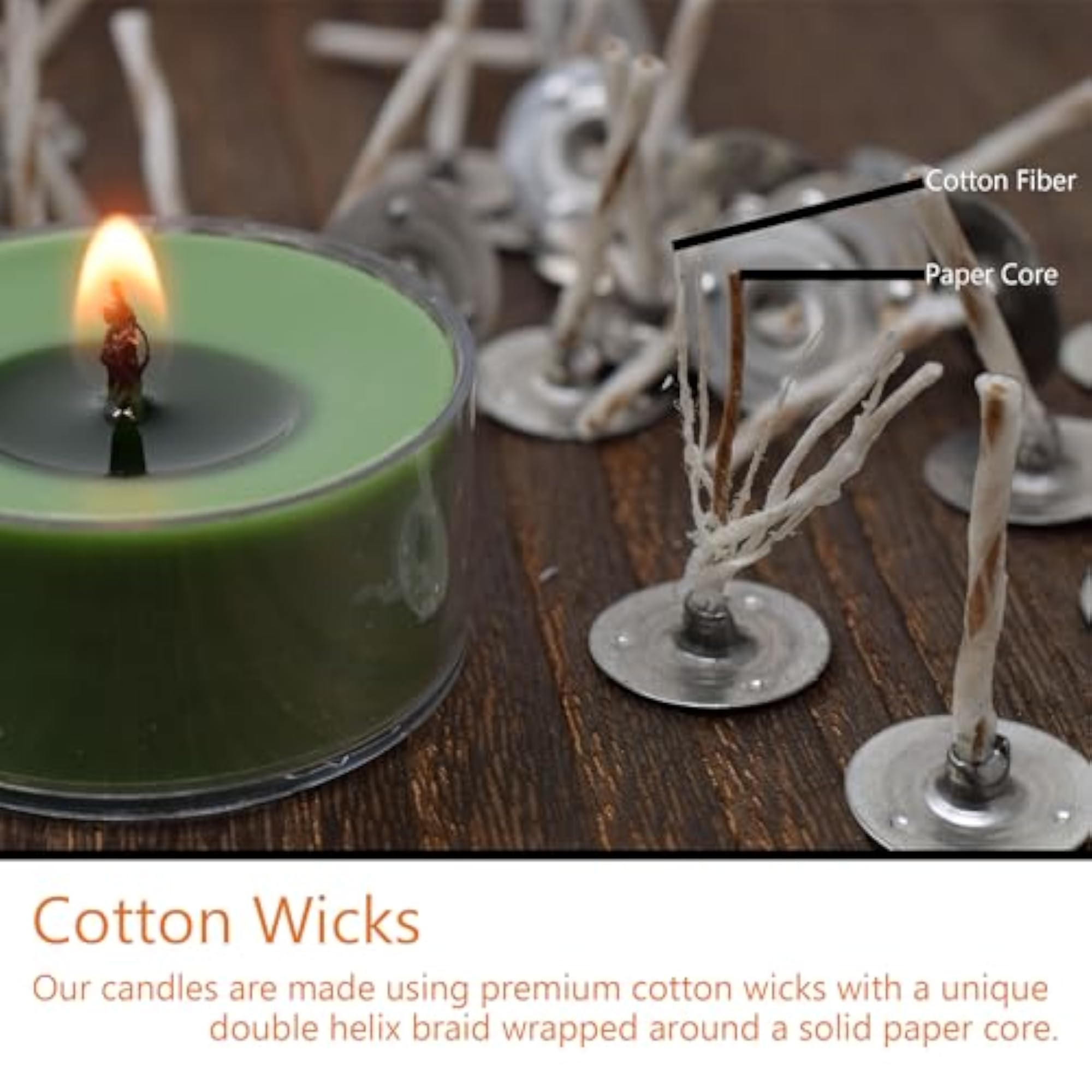Autumn Leaves Scented Soy Tealights, 12 Pack