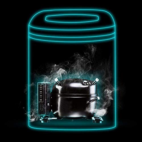 MHGD Eismaschine, Arbeitsplatte, 7-9 Minuten schnelles EIS, kompakte und leichte Eismaschine, unabhängige automatische… – Bild 6