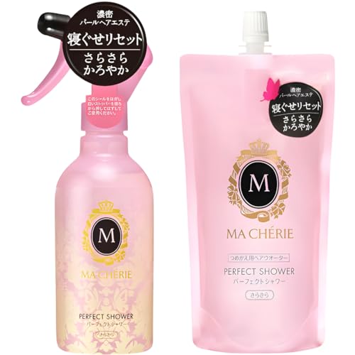 【セット品】 パーフェクトシャワー さらさら EX f フローラルフルーティの香り 寝ぐせ直し2点セット (本体250ml ×1 + つめかえ220ml ×1)