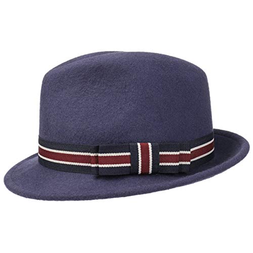 Lipodo Felt Trilby Kids Hat Kids Blue One Size