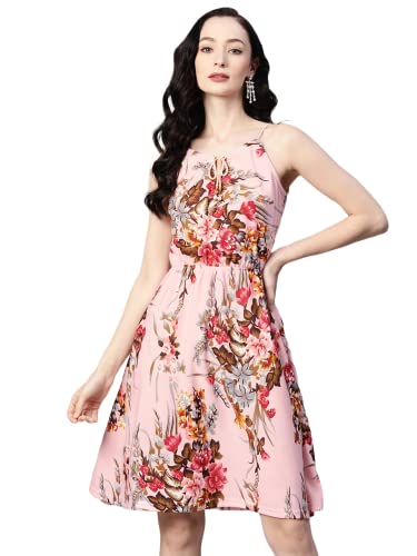 Image of arriva fab Women's Knitted Polyster Printed Dress