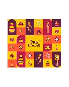 True Elements Dry Fruits Gift Box 132g – Premium Dry Fruits Box | Festive Hamper | Gift Hamper for all occasions | Gourmet Gift Hamper | Dryfruit Combo Pack