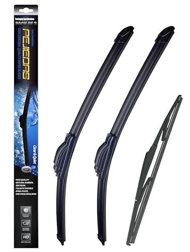 PEJIEDAS 3 x OEM Wiper Blades, Replacement Wiper Blades for Hyundai Santa Fe 2019-2023/Elantra GT...