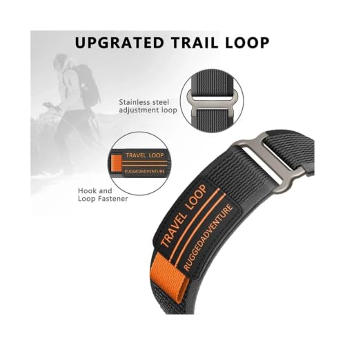 Correa de nailon para Huawei Watch Fit 3 y 4: pulsera deportiva 3