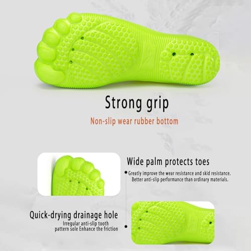 Zapatos acuáticos unisex ligeros y escarpines de secado rápido 3