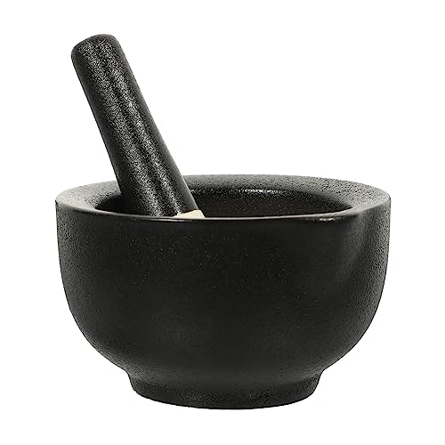 Luxshiny 1 Satz Mahlbecher Mit Mahlstab Gewürzstampfer Molcajet Mexicano Mörser Und Stößel Ingwer Knoblauch Tablettenbrecher Medizin Mühle Keramik Baby Schwarzer Pfeffer Medizin Utensil Luxshiny 1 Satz Mahlbecher Mit Mahlstab Gewürzstampfer Molcajet Mexicano Mörser Und Stößel Ingwer Knoblauch Tablettenbrecher Medizin Mühle Keramik Baby Schwarzer Pfeffer Medizin Utensil