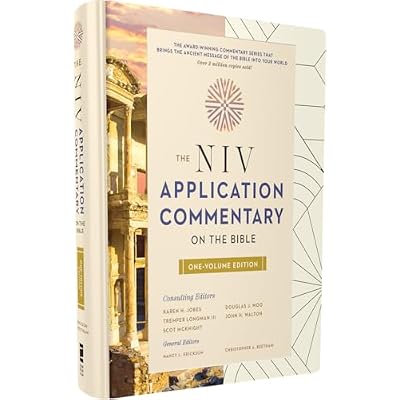 The NIV Application Commentary on the Bible: One-Volume Edition (NIV Application Commentary Resources) Hardcover Abridged, August 27, 2024