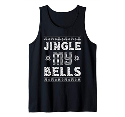 Jingle My Bells Feel The Joy Couple matching Christmas Gift Camiseta sin Mangas