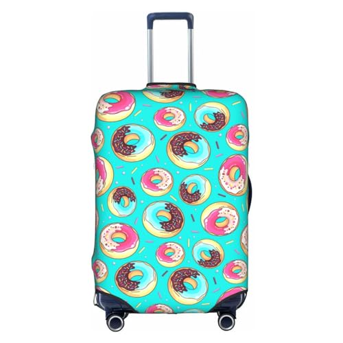 Generic Olorful Sweet Donuts Luggage Suitcase Cover, Stretchable Protection Luggage Stylish Suitcase Covers Medium