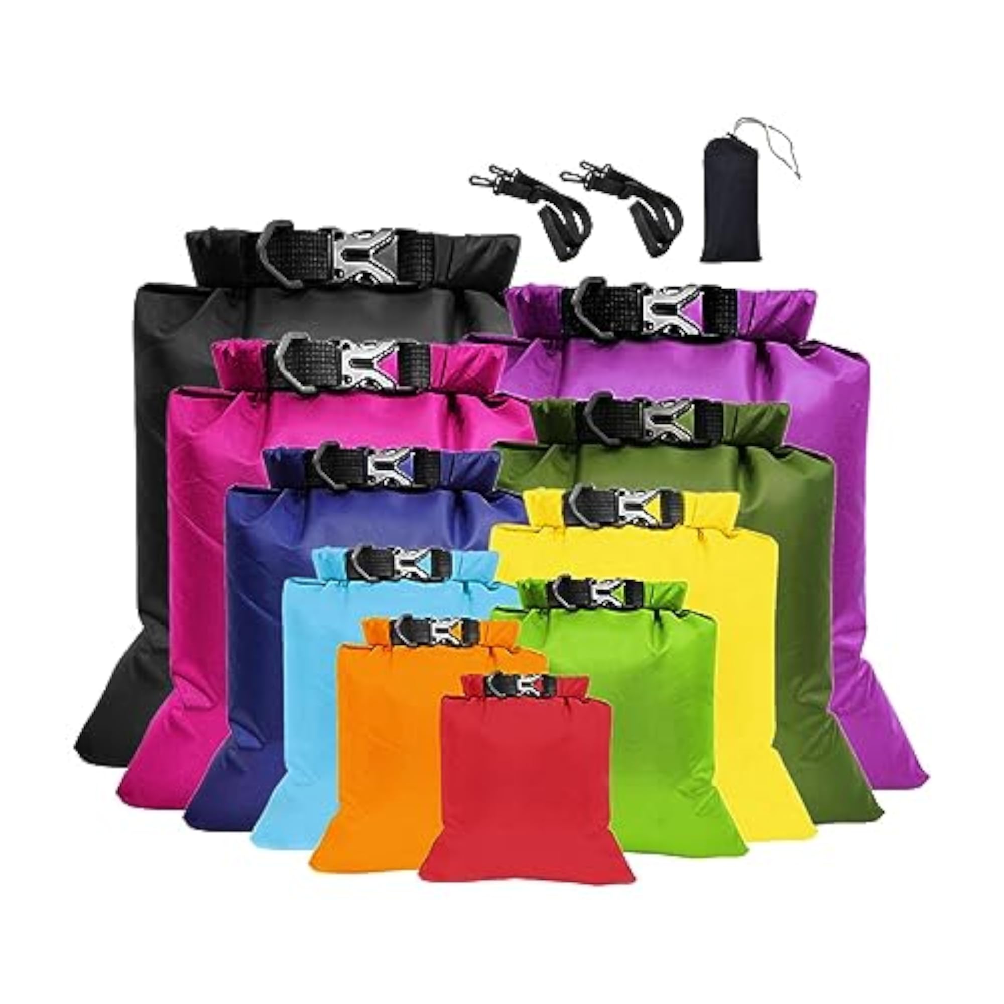 10x Waterproof Sacks Airtight Kayak Float Bag for Camping