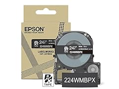 White on Black Matte