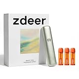 ZDEER Electric Mouth Spray for Dry Mouth & Bad Breath, Alcohol Free Oral Spray for Adults, Instant Fresh Feeling, Rechargeable Travel Size with 3 Flavour Pods, Green
