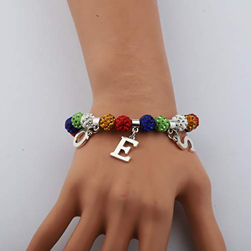 CENWA Five Colors Beads Bracelet Sorority Jewelry Sorority Gifts3