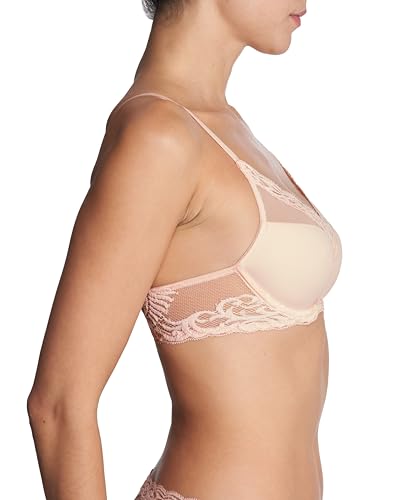 Image of Natori Women Feathers Lace Plunge T-Shirt Bra