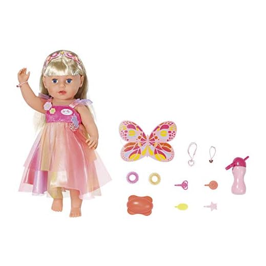 BABY born Soft Touch Unicorn Sister Docka 43cm