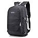 SDINAZ Mochila Portatil 15.6 Pulgadas Mochila Hombre con Puerto de Carga USB,Mochila Backpack para el Laptop para Ordenador del Negocio Trabajo Diario Viaje ES946 Fekete