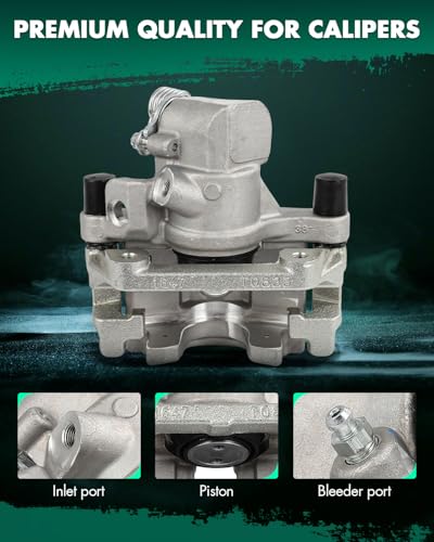 Image of SCITOO Rear Right Brake Caliper With Bracket 19B6285B Compatible For Ford For EcoSport 2018-2020,For Ford For Focus 2012-2018
