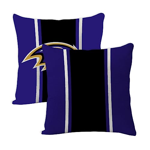 2-Pack Football Style Pillow Covers