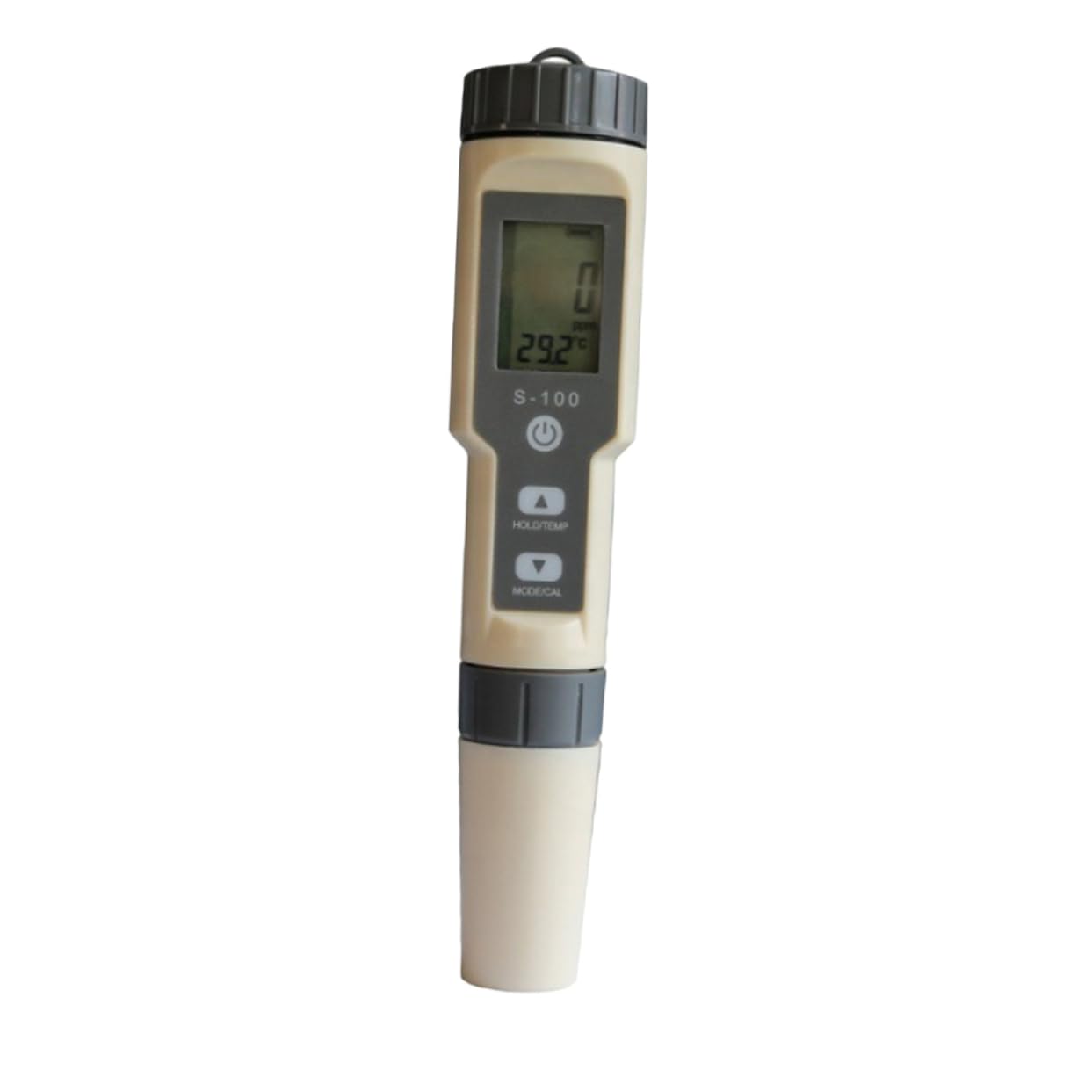 Misuratore di Salinità e qualità dell’Acqua, Tester Acqua Portatile, EC Tds Temperatura, Facile da Leggere, per Acquario e Piscina