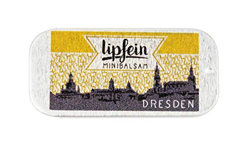 Preisvergleich Produktbild lipfein Lippenbalsam Klassik - Dresden Edition 4g, natürliche Lippenpflege, vegane Lippenpflege, zertifizierte Naturkosmetik, Lipbalm, Zero Waste