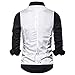 LHWY Camisa de Hombre Chaleco de Traje Slim Fit Business Wedding Chaleco...