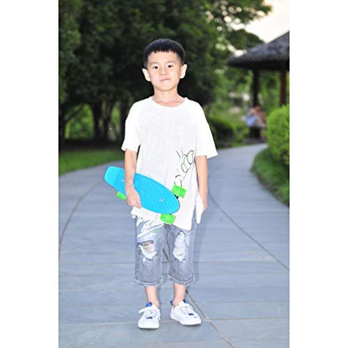 SK8MEMO 17 Inch Soft Wheel Skateboard
