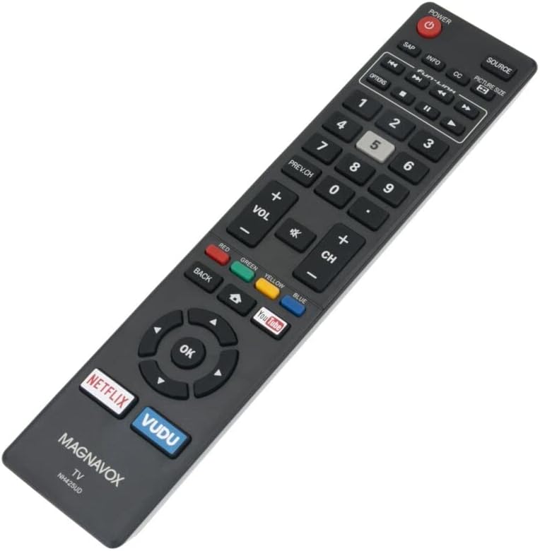 Replacement Remote Control Work for TV/Audio/Projector NH425UD for Magnavox TV 32MV306X/F7B 50MV336X/F7B 43MV347X/F7