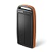 Solar Charger 20000mAh RAVPower Portable Charger Solar Power Bank with Dual 2.4A Outputs, External Battery Pack with Flashlight for Smartphones, Tablets and More(Orange)