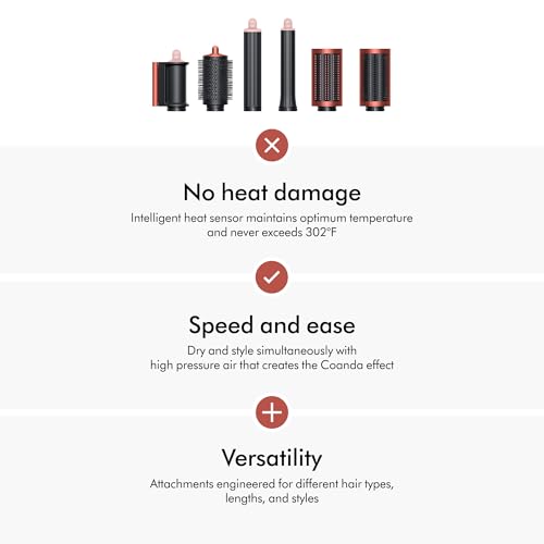 Dyson Special Edition Airwrap Complete Long Multi-Styler in Strawberry Bronze and Blush Pink with Detangling Comb by Dyson - Image 6