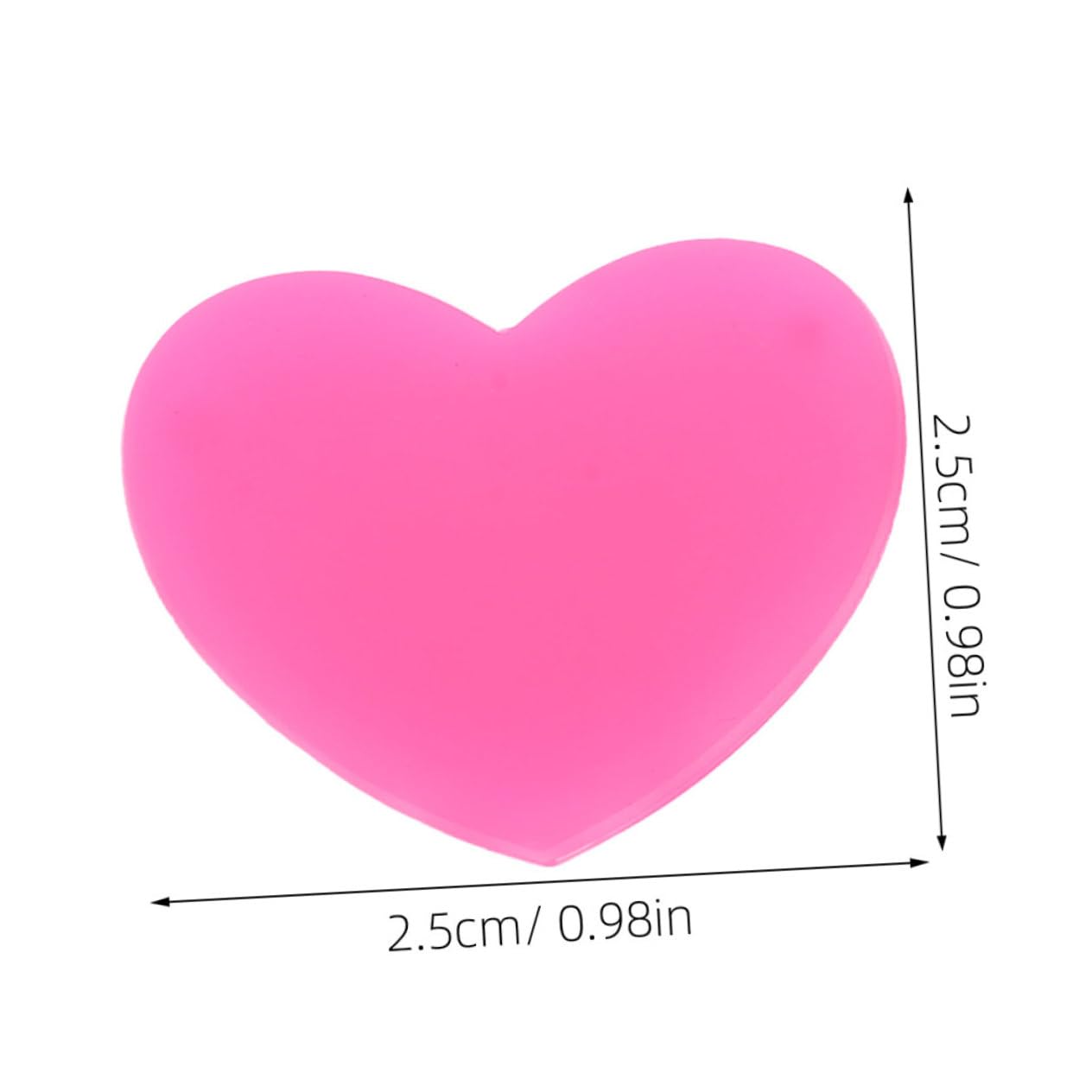 CORHAD Cute Heart Tennis Dampeners 4 Pack Vibration Dampeners for Tennis Racket Silicone Absorbers