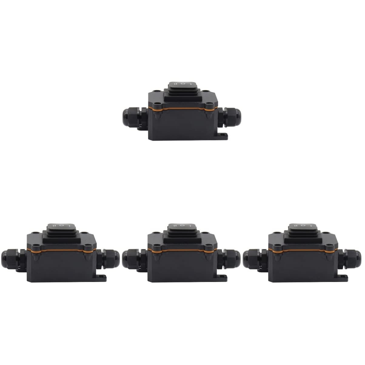 Buy 4pcs Junction Box Waterproof waterproof electrical box waterproof