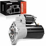 Frankberg Motor de arranque para automóvil 1,8 KW/12 V/9 Dientes Compatible con Matiz M200 M250 LT 28-35 II Bus 2DB 2DE 2DK LT 28-46 II Furgoneta 2DA 2DD 2DH Replace# LRS1519