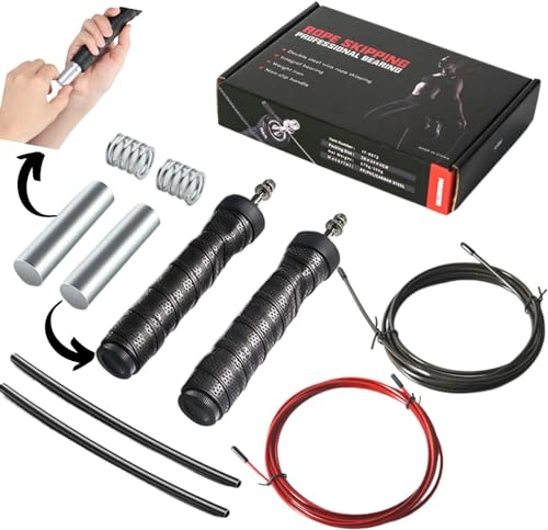 Corda Pular Speed Rope Profissional pulsar sports com rolamento e dois cabos de aço tamanho ajustáve