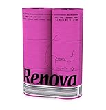 Renova Fushia -Pink- Toilet Paper 6 Pack