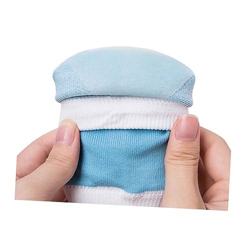 Mikinona 1pair Antichapping Socks Foot Socks Natural Fibers Comfy Socks Footcare Pedi Care Gel Feet Heel Socks Protective Case Moisturizing Socks Anti Cracked Feet Ripstop Socks - Image 6