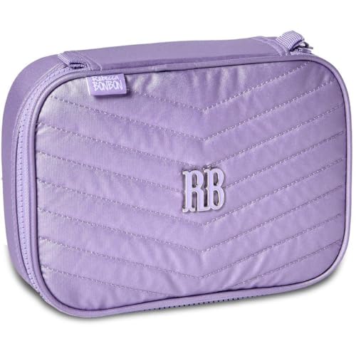 Estojo Crinkle Metalizado Matelassê Rebecca Bonbon Rosa- Clio Style
