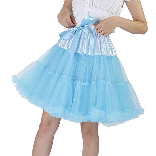 Image of Tutu Skirt as Well as Petticoat above Knee Underskirt Tulle Crinoline slip