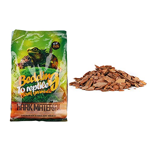 GLOGLOW Lascas de madeira de casca de terrário, 650 g/saco de lascas de madeira de casca de terreno