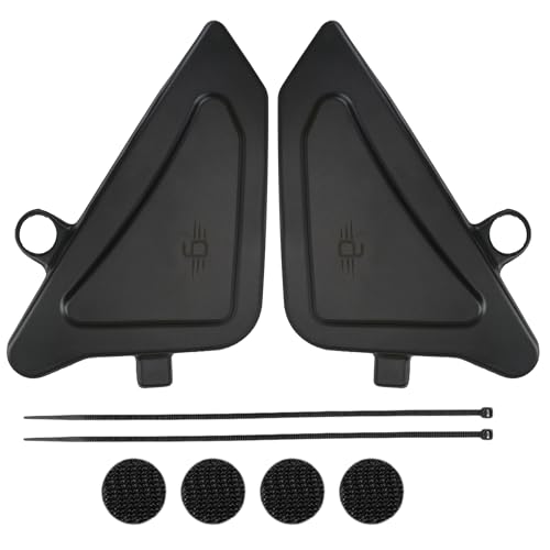 New Front Side Spoiler Frame Plastic Replacement Parts Fit for K1600B K1600 Grand America 2018 2019 2020 2021 Motorcycle Accessories - Fill Panels Fairing Cowl Cover Plates Tank Trim (Black)