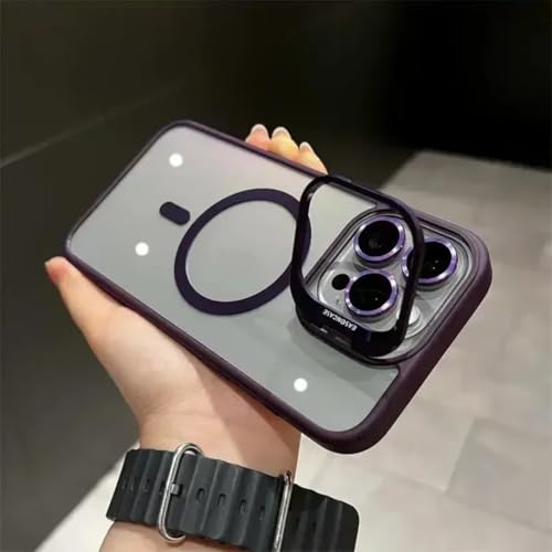 HJZSZX For iPhone16PROMAX�p �}�O�l�b�g�������Y�X�^���h �X�}�z�P�[�X �J�����K���X �������^�������O�J�o�[ (For iPhone16PROMAX�p/�_�[�N�p�[�v��)