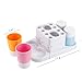 Eslite Toothbrush Holder and Large Organizer Stand for Bathroom