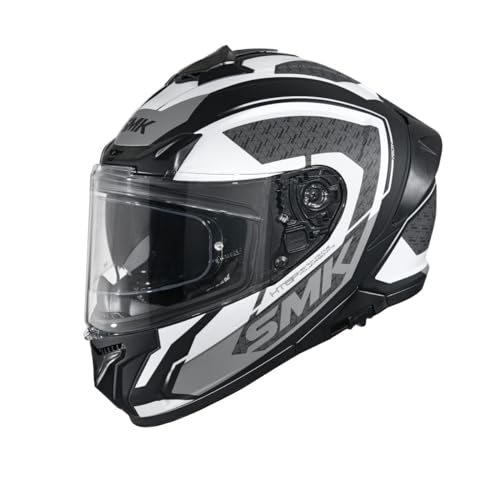 Image of SMK Typhoon RD1 Full Face Helmet, Dual Visor, ISI DOT & ECE 22.06 Certified