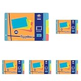 VIQUEL - Intercalaires pour classeur à fiches bristol 12,5x20cm en...